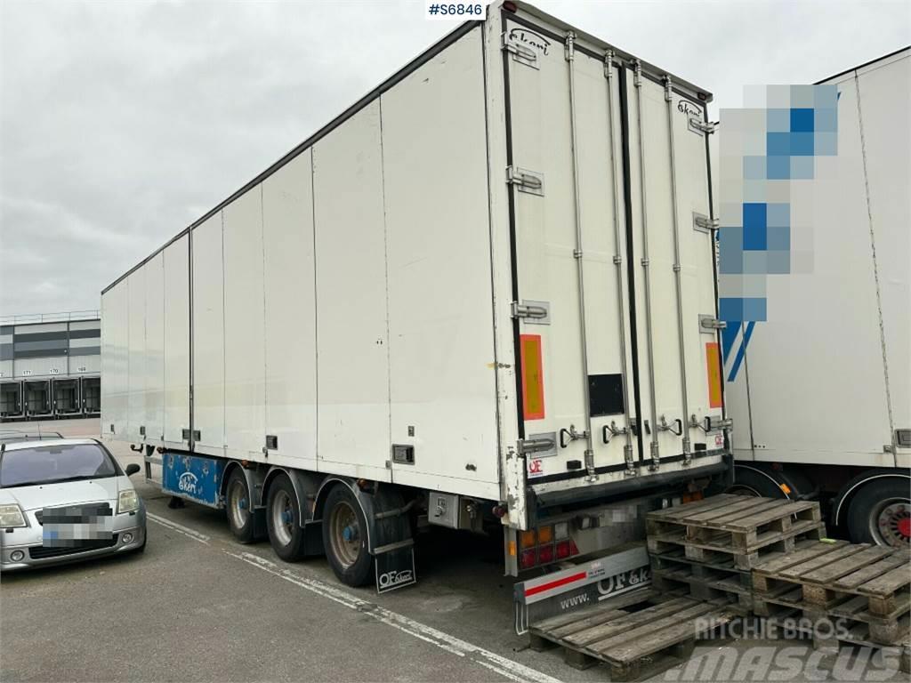 Ekeri L-3 Refrigerated trailer with opening side Koel-vries trailer