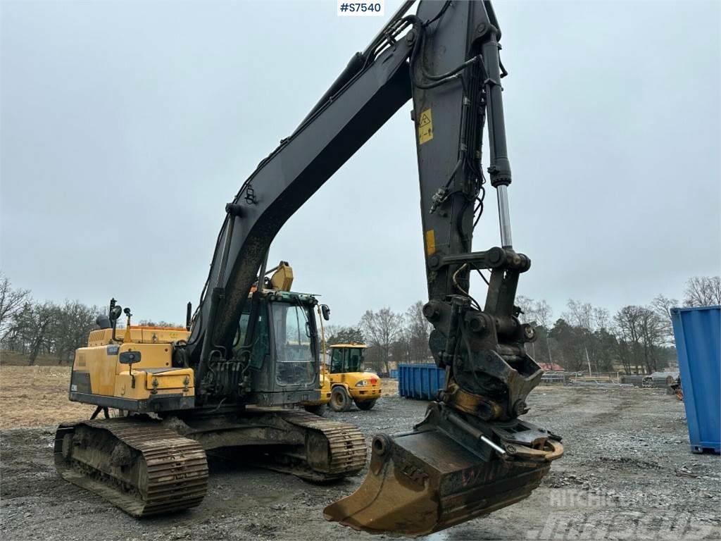 Volvo EC250DL Excavator with rotor, digging system and b Rupsgraafmachines