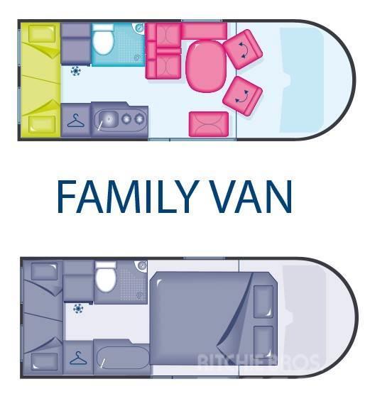  DREAMER FAMILY VAN Kampeerwagens en caravans