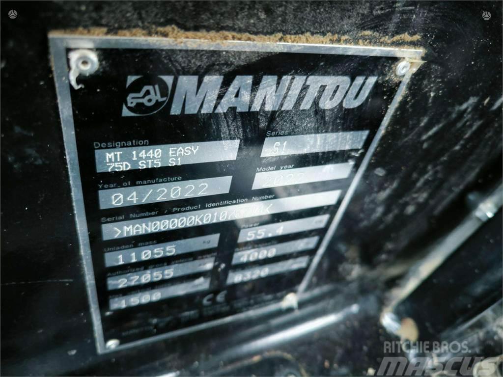 Manitou MT 1440 easy Voorladers en gravers
