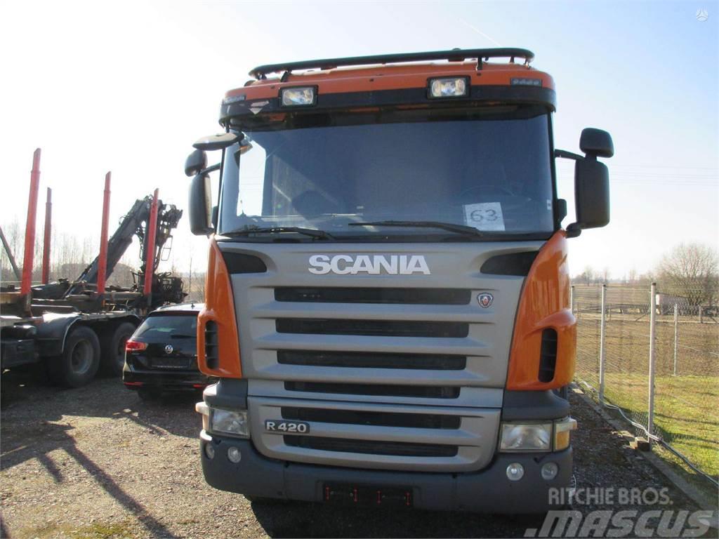 Scania R420 Hout-Bakwagens