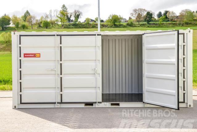  Avesco Rent Lagercontainer OpenSide 20 Opslag containers