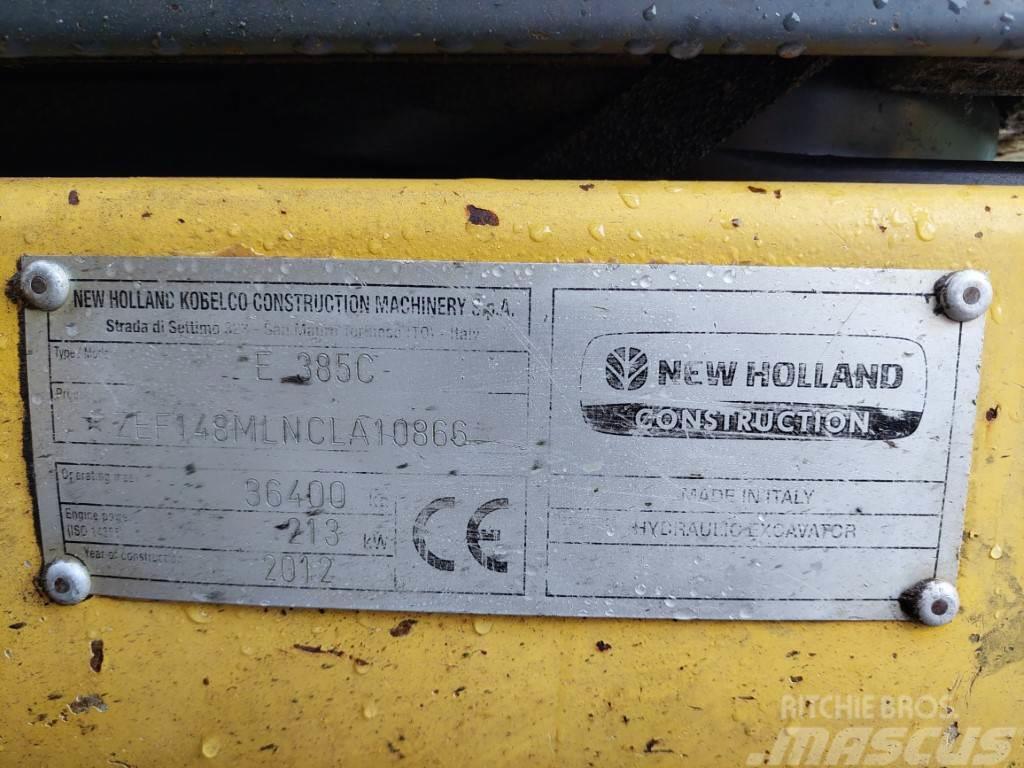 New Holland E385C Rupsgraafmachines