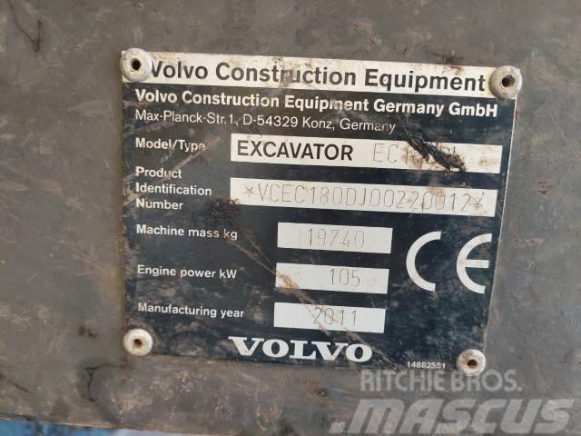 Volvo EC180DL Rupsgraafmachines