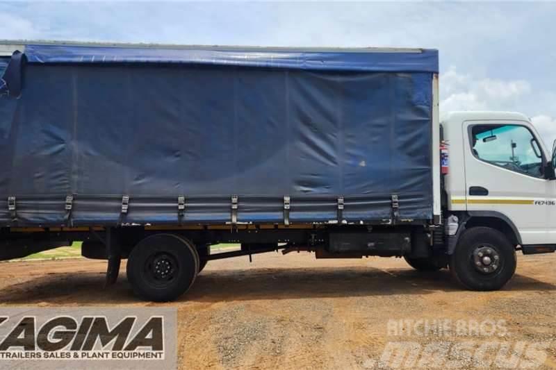 Fuso CANTER FE7-136 4 Ton Curtain Side Anders