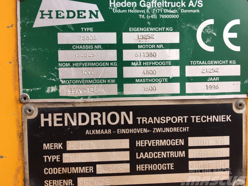 Heden 7680S Diesel heftrucks