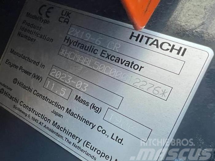 Hitachi ZX 19-6 Minigraafmachines < 7t