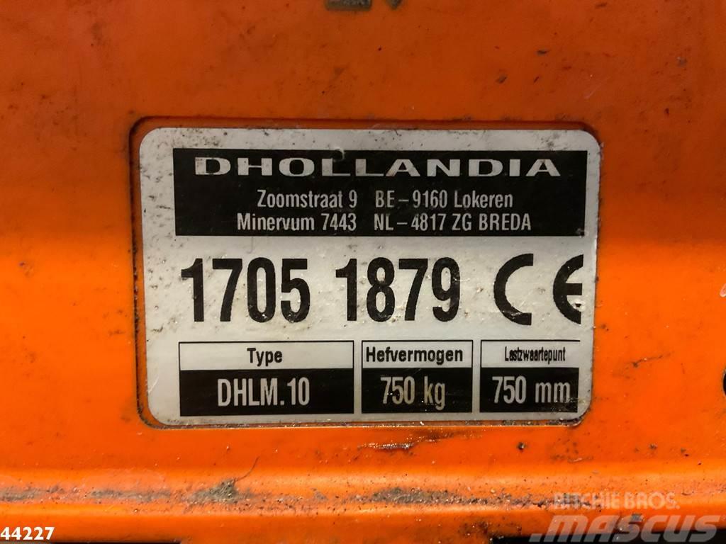 Iveco Daily 35C14 Euro 6 met DHollandia laadklep Platte bakwagens