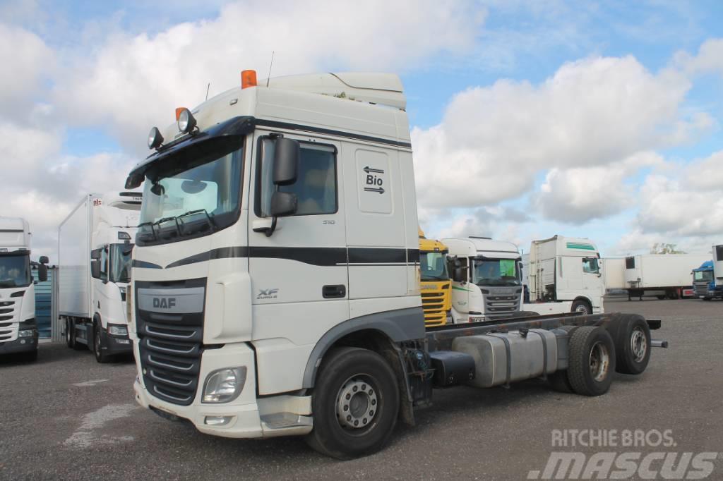 DAF XF 510 6x2 Serie 2071 Euro 6 Chassis met cabine