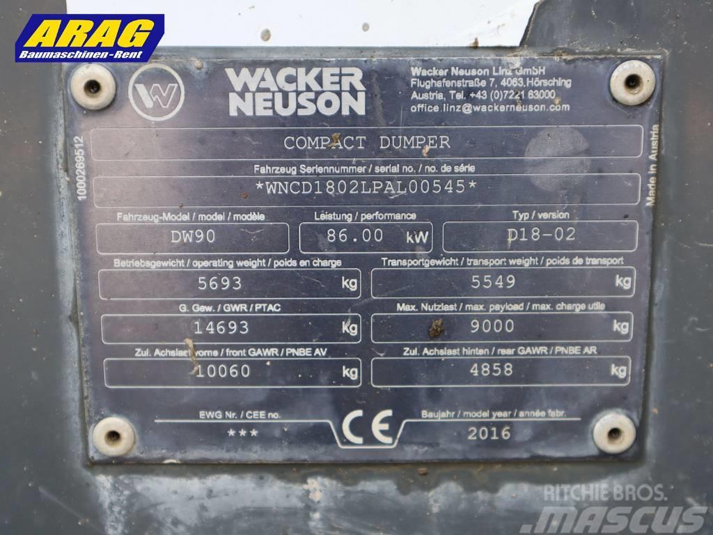 Wacker Neuson DW 90 Knik dumptrucks