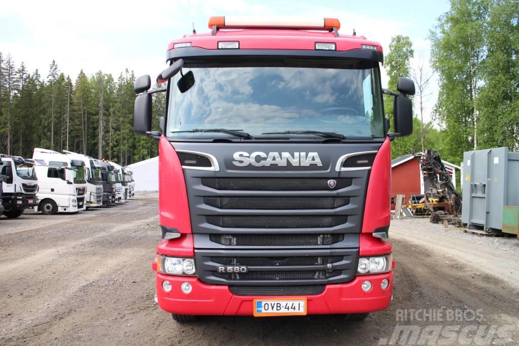 Scania R 580 ja 4-aks PV Kipper