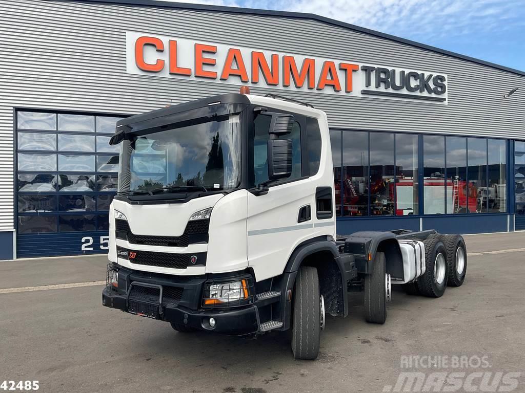 Scania G 450 8x4 Chassis Retarder Just 81.865 km! Chassis met cabine