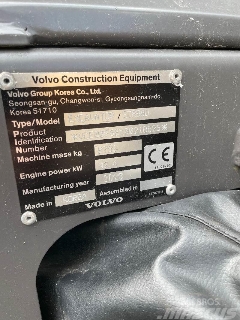 Volvo ECR 88D Midigraafmachines 7t - 12t