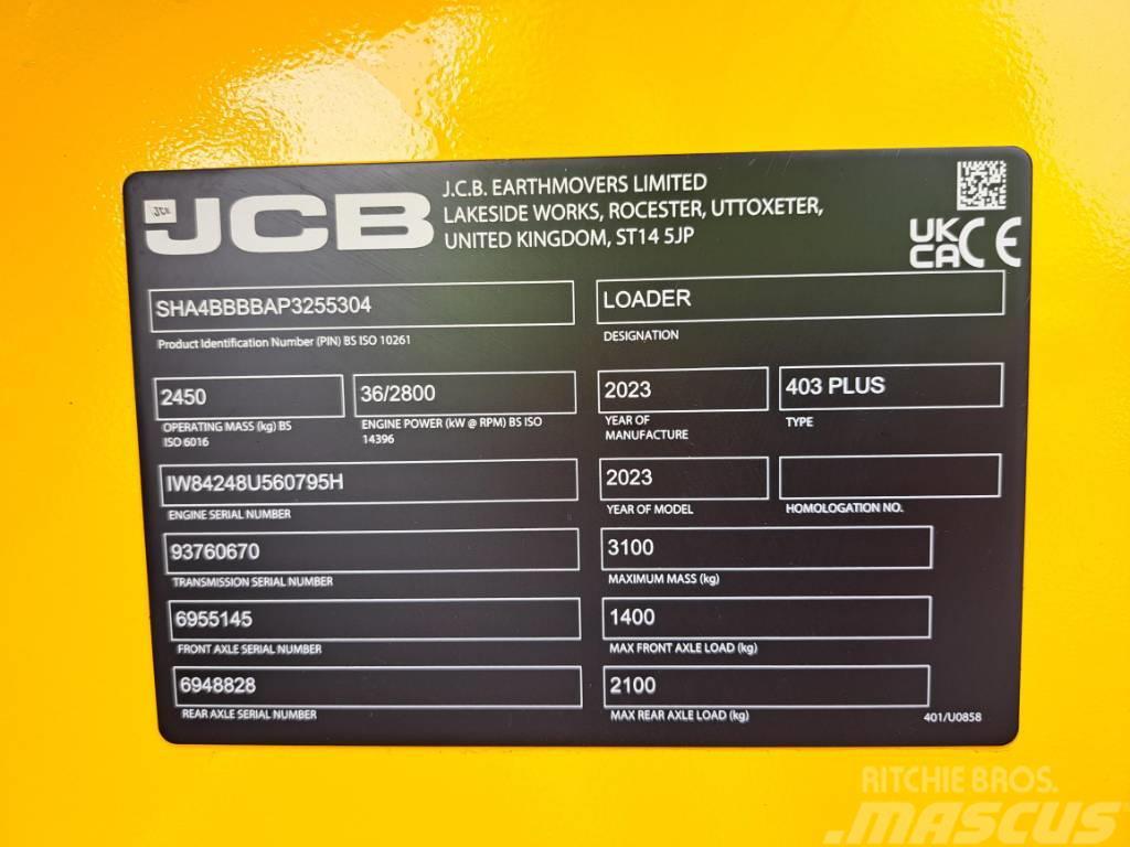 JCB 403Plus Miniladers