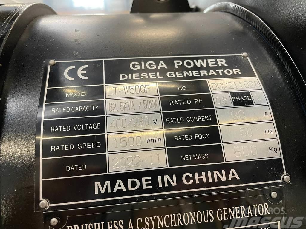 Giga power LT-W50GF 62.50KVA open set Overige generatoren