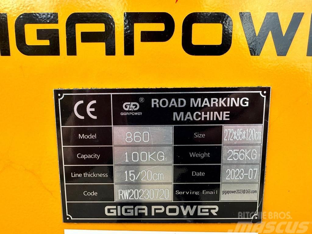  Giga power Road Marking Machine Asfaltfrezen