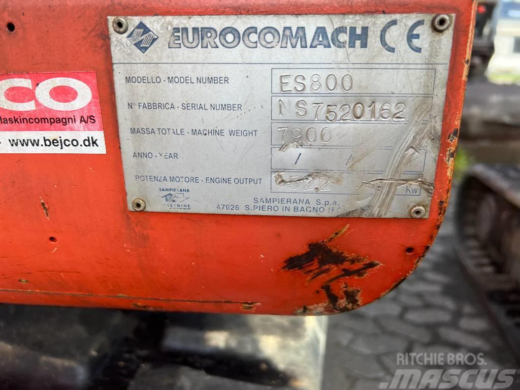 Eurocomach es800 Midigraafmachines 7t - 12t