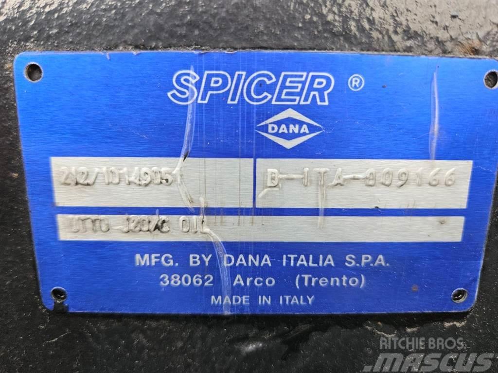 Spicer Dana 212/10149051 - Axle/Achse/As Assen