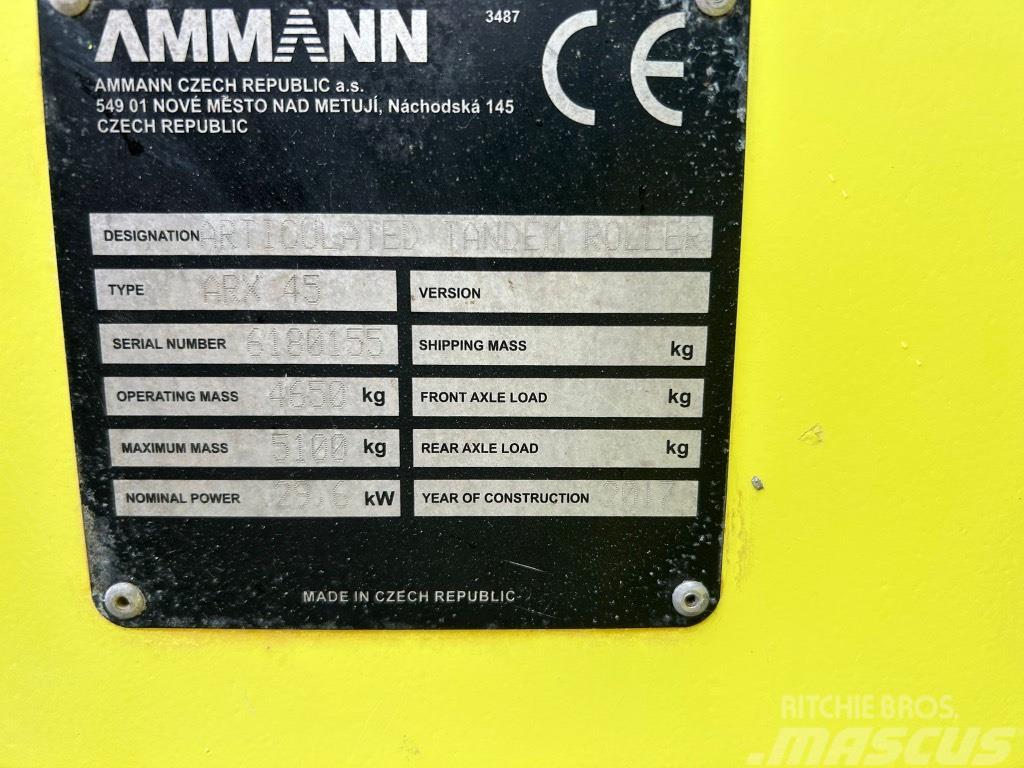 Ammann ARX45 ( 1400MM Wide Drum ) Grondverdichtingsmachines