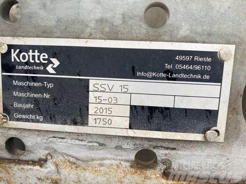 Kotte SSV 15 Schleppschuhverteiler Mestverspreider