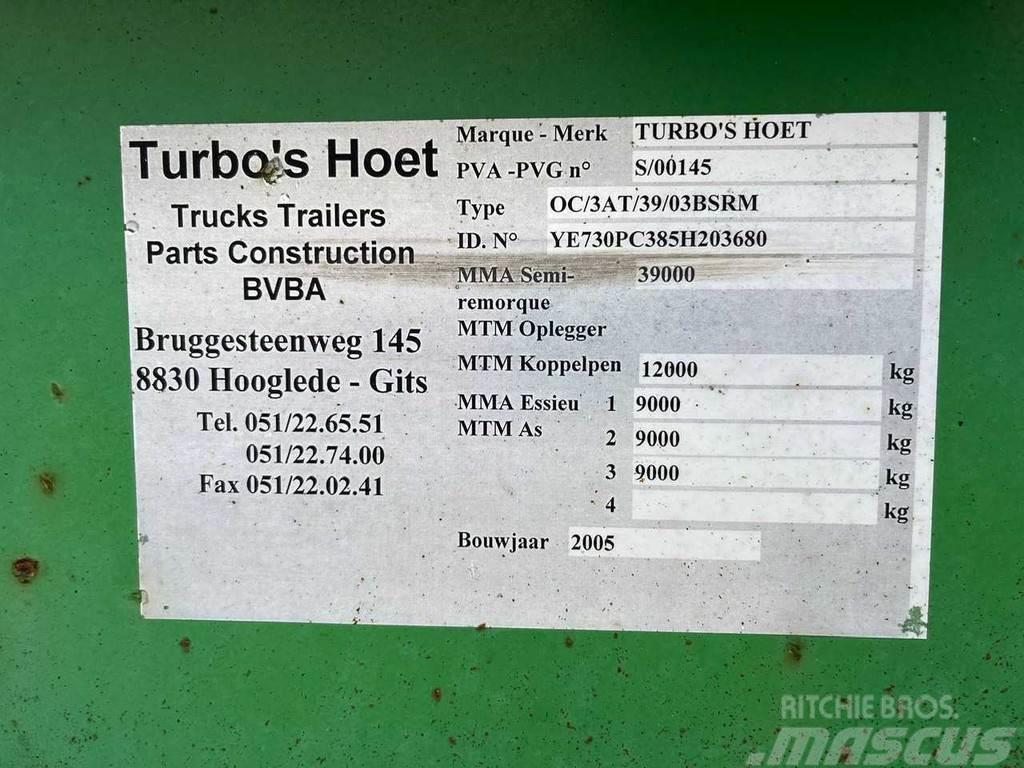  TURBO'S HOET 0C/3AT Containerchassis