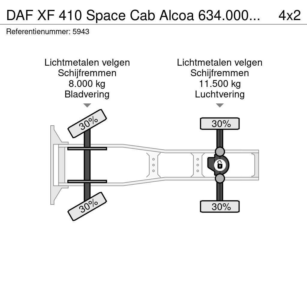 DAF XF 410 Space Cab Alcoa 634.000KM NEW ad-blue pump Trekkers