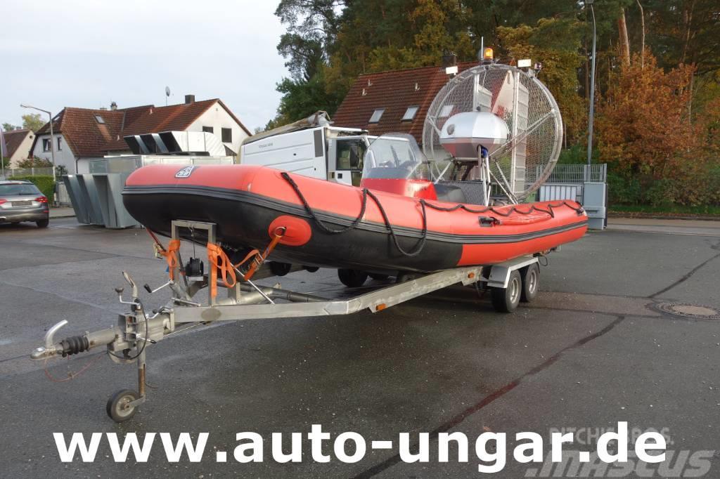  Ficht FLG 640 Boot Ficht Luftschrauben Gleitboot P Brandweerwagens