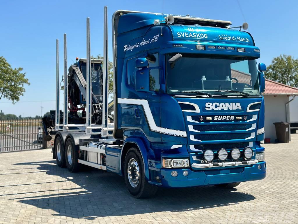 Scania R580 Hout-Bakwagens