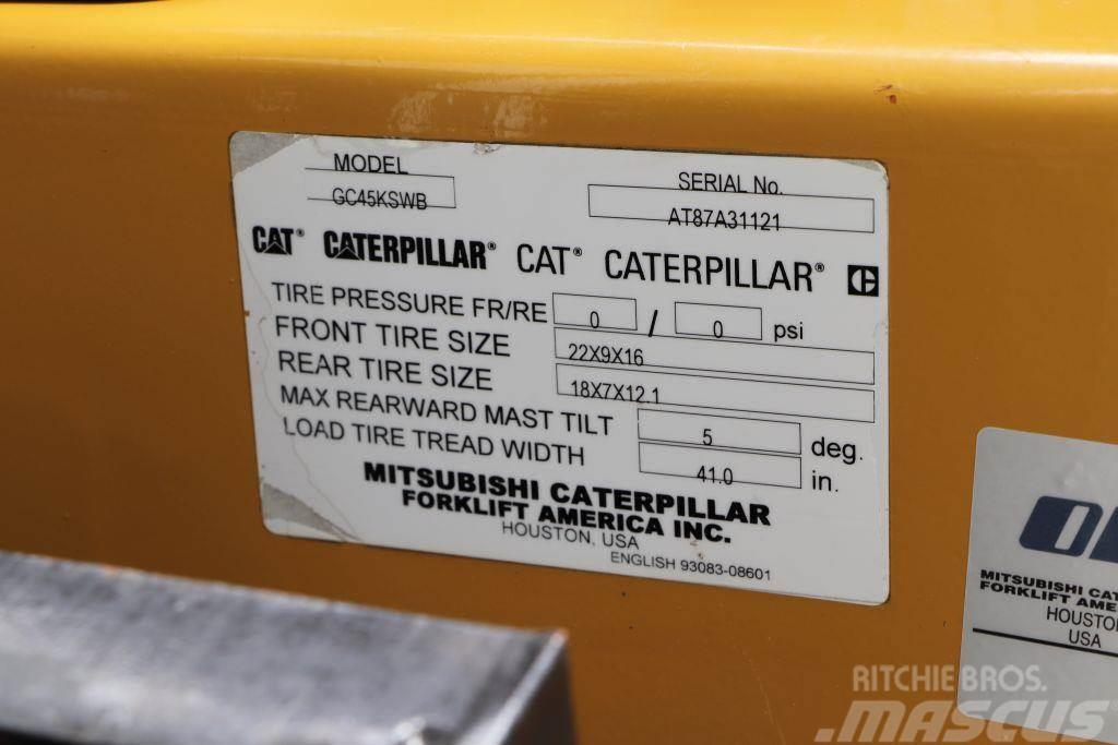 CAT GC45K-SWB LPG heftrucks