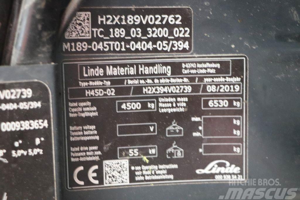 Linde H45D-02 Diesel heftrucks