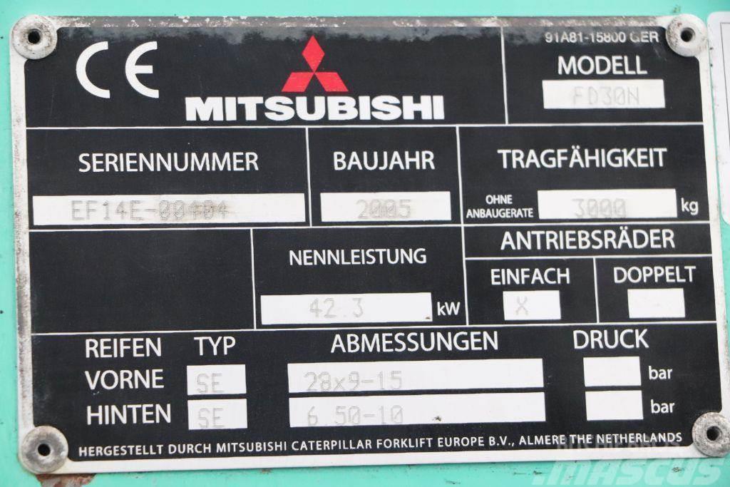 Mitsubishi FD30N Diesel heftrucks
