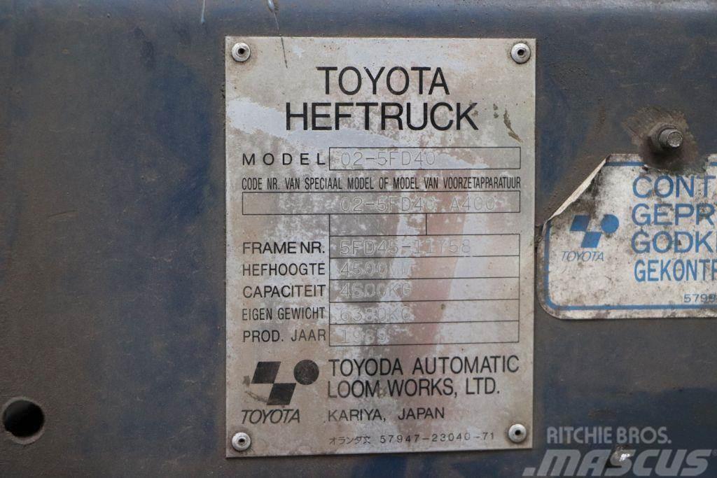 Toyota 02-5FD40 Diesel heftrucks