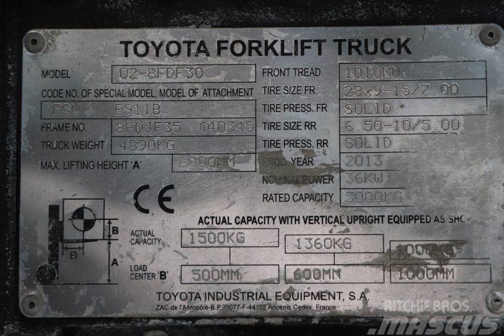 Toyota 02-8FDF30 Diesel heftrucks