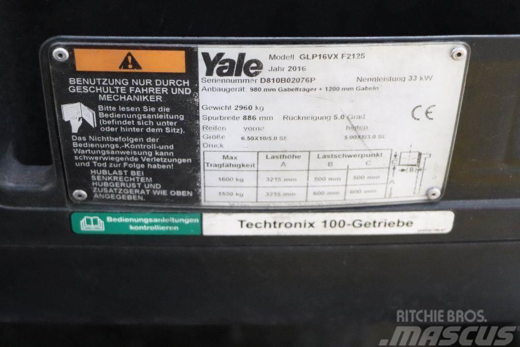 Yale GLP16VX LPG heftrucks