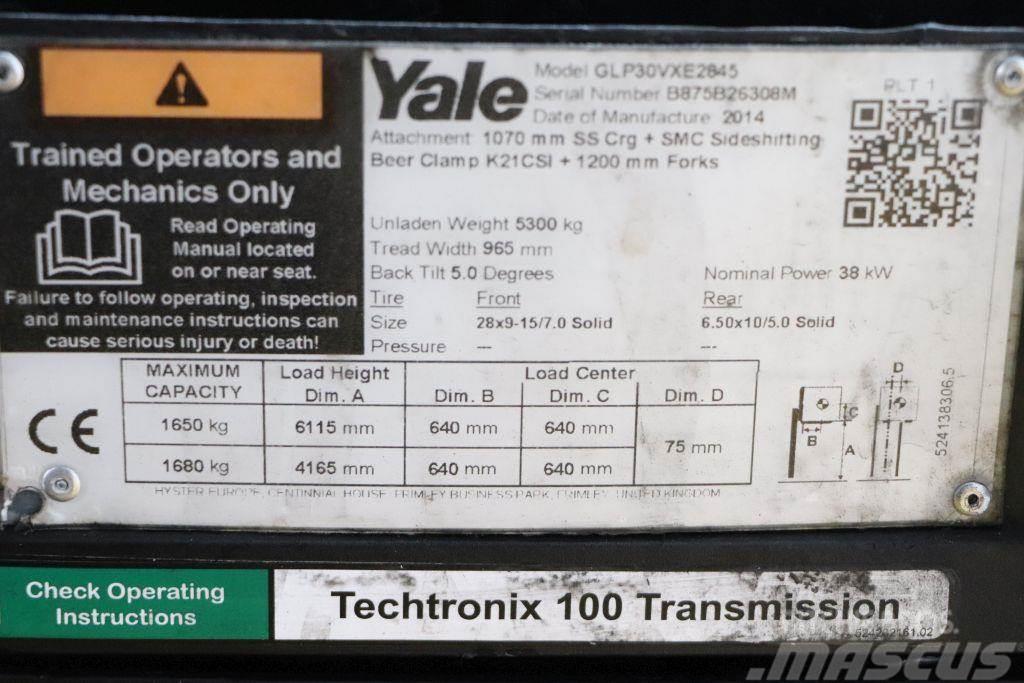 Yale GLP30VX LPG heftrucks