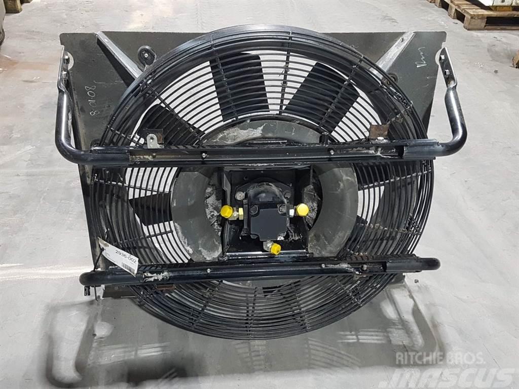 CAT 950H - Cooler fan/Kühlerlüfter/Koelvin Hydraulics