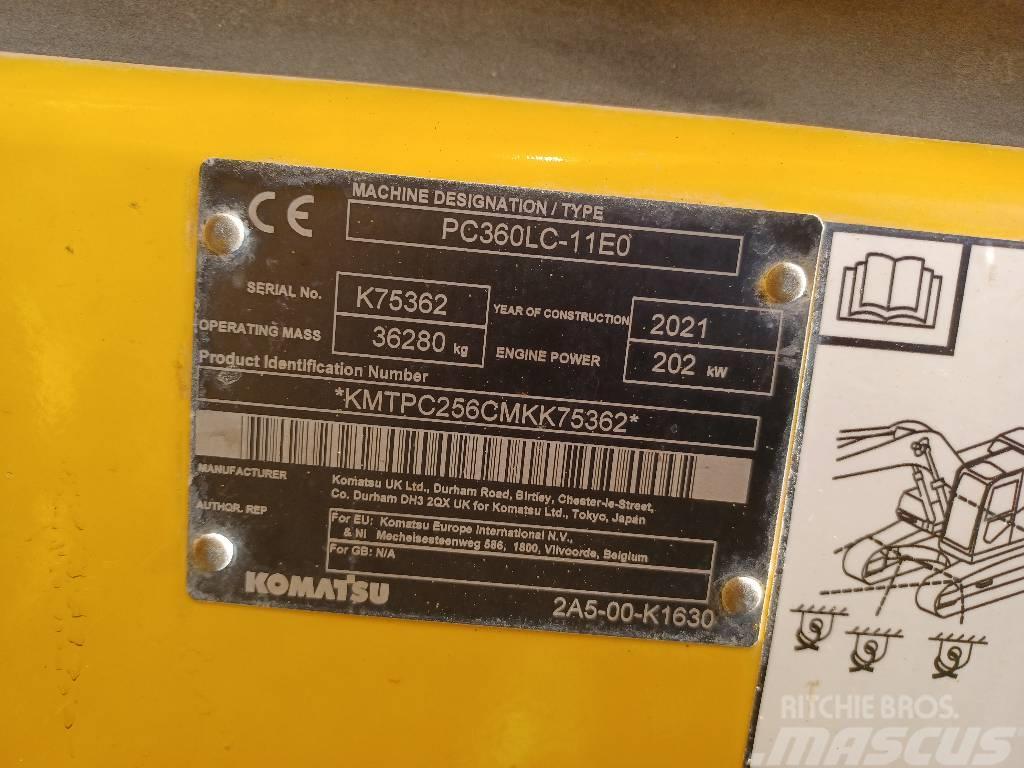 Komatsu PC360LCD-11 Rupsgraafmachines