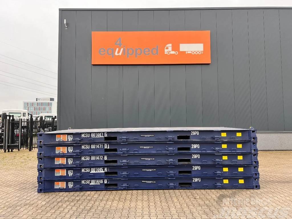  Diversen NEW 20FT FLATRACK, 5x available Speciale containers