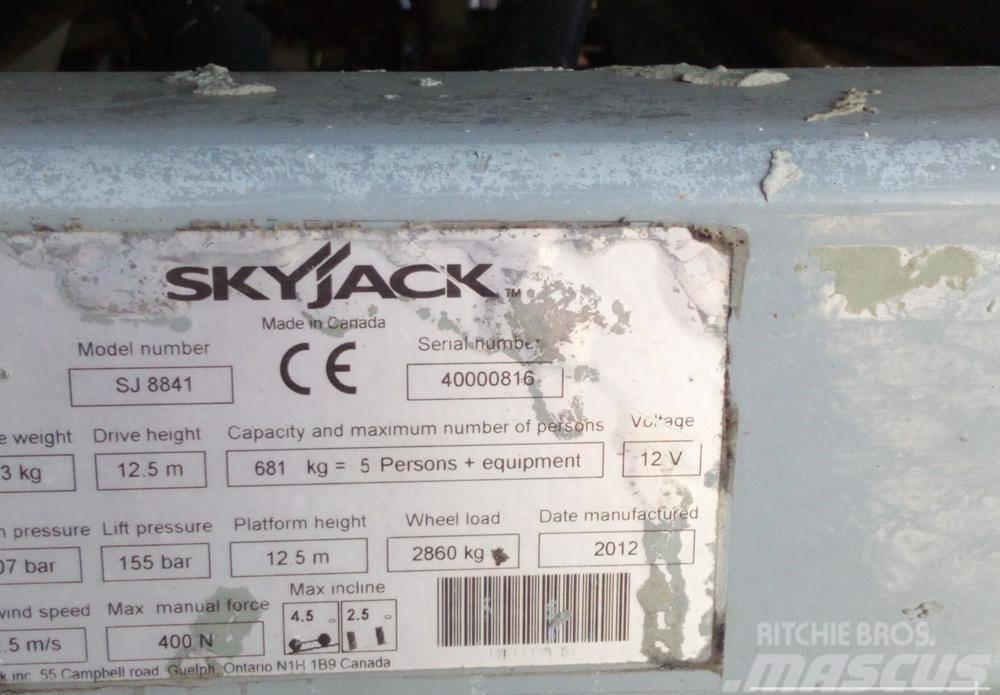 SkyJack SJ 8841 RT 4x4 ollós emelő 14.3M! Schaarhoogwerkers