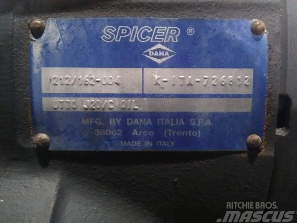 Spicer Dana 212/162-004 - Ahlmann AZ 85 T - Axle Assen