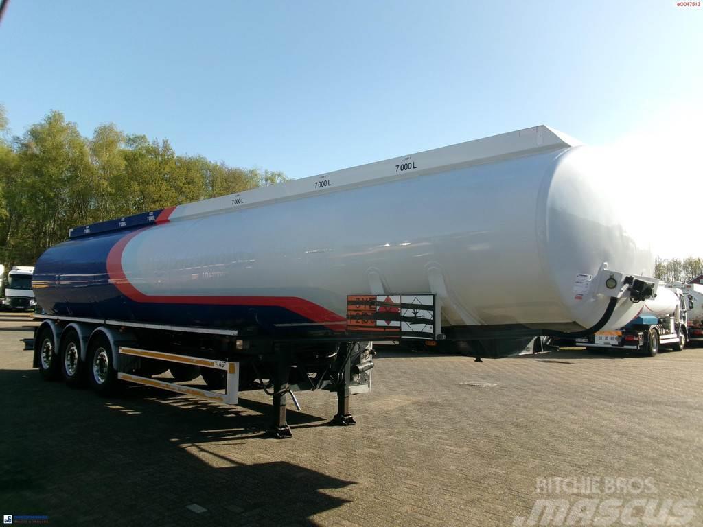 LAG Fuel tank alu 44.5 m3 / 6 comp + pump Tankopleggers