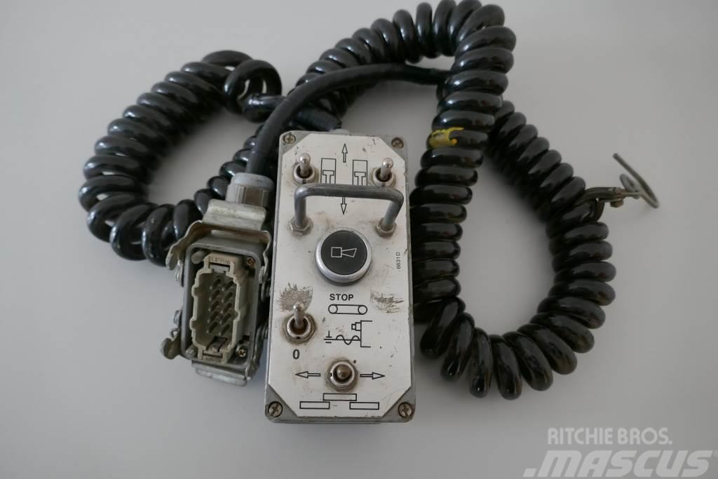 Betätigung - control switch Asfalteermachine accessoires