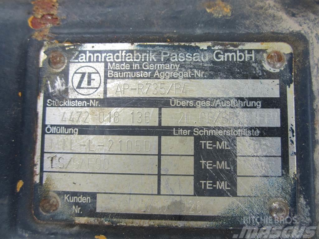 ZF AP-R735/P4 - Liebherr 509 - Axle Assen
