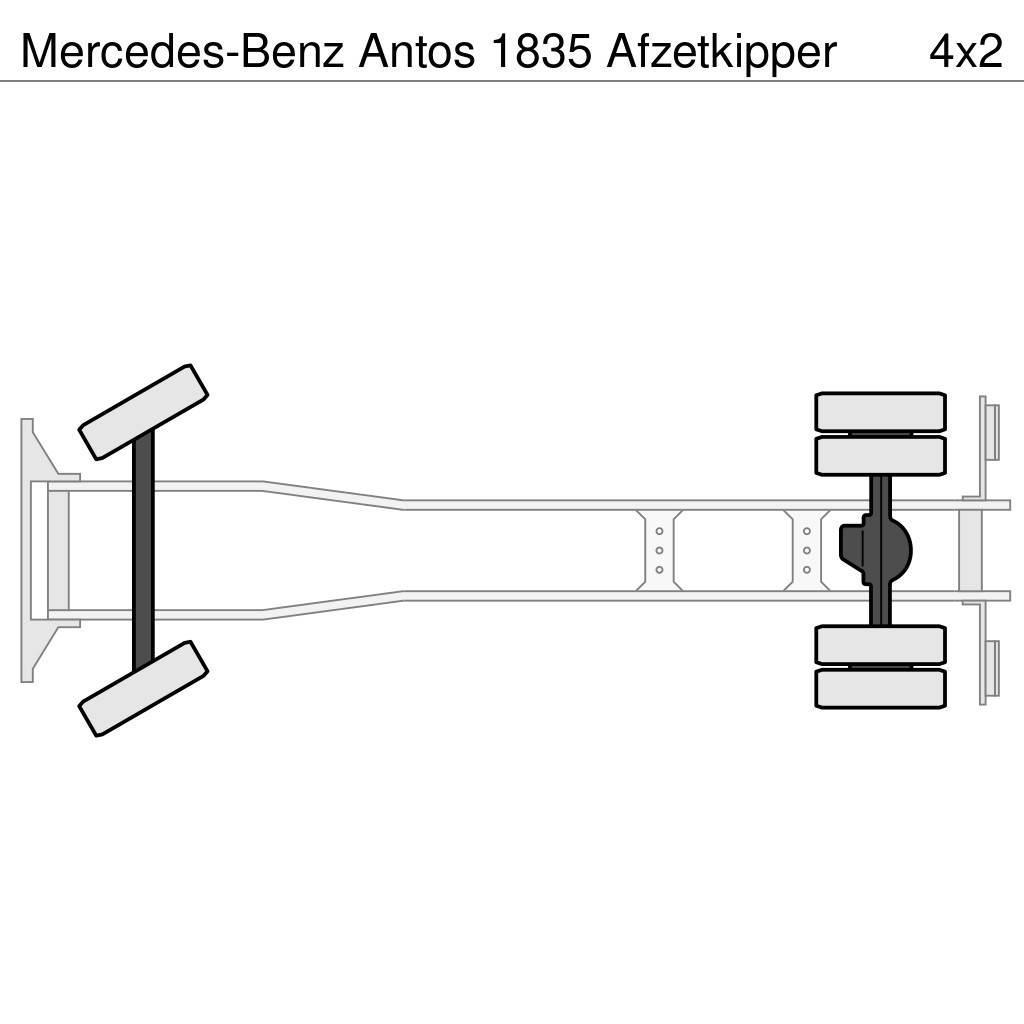 Mercedes-Benz Antos 1835 Afzetkipper Portaalsysteem vrachtwagens