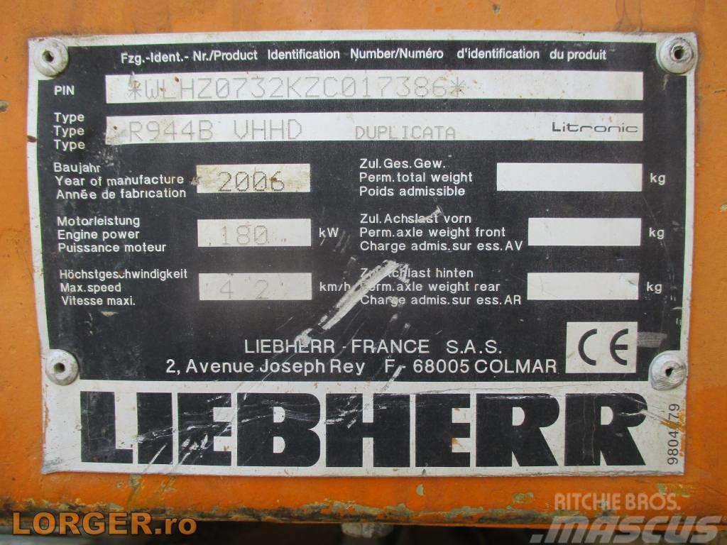 Liebherr R 944B VHHD Sloopgraafmachines
