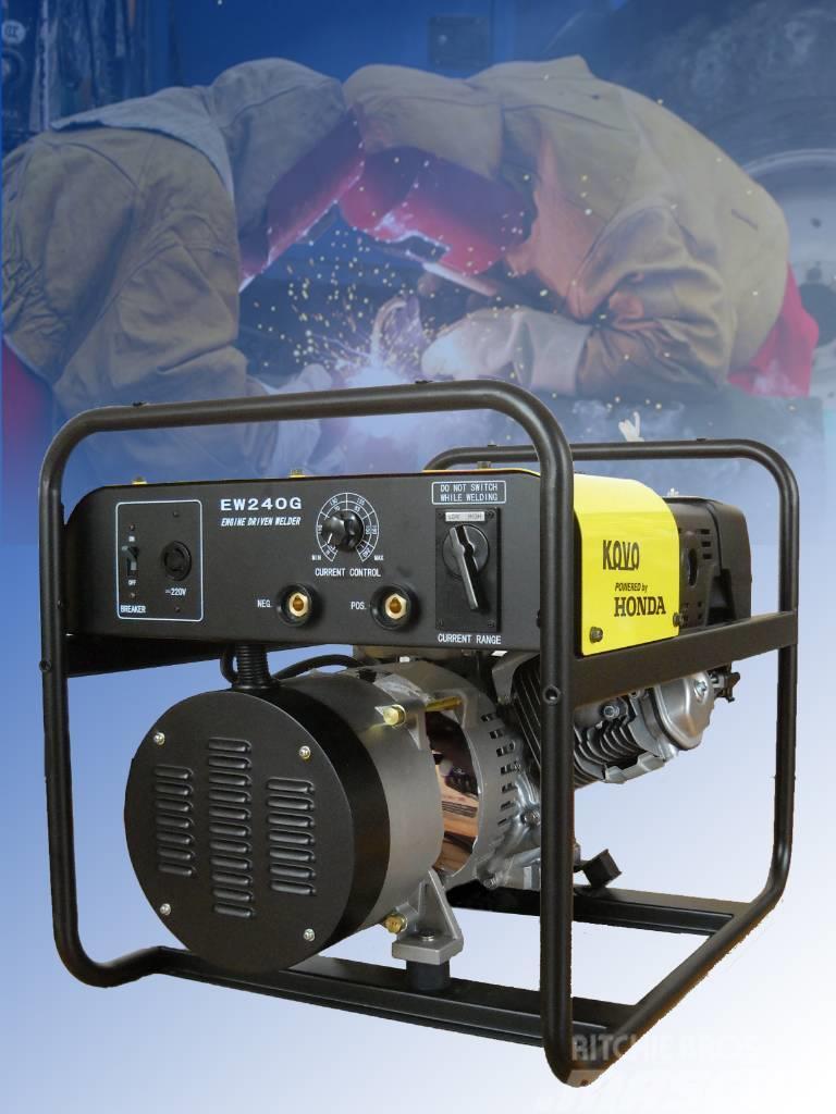  New Kohler powered welder generator EW240G Lasapparaten
