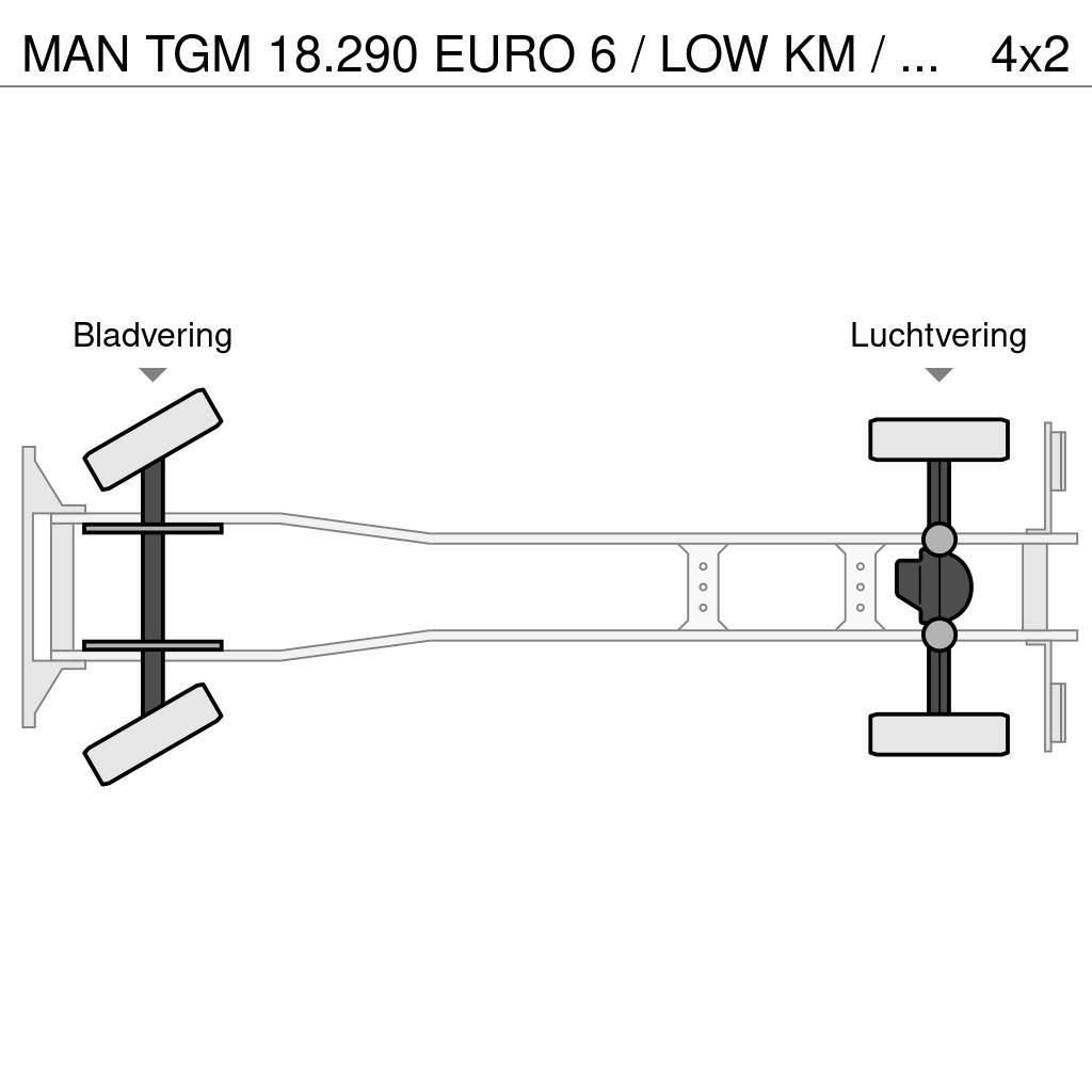 MAN TGM 18.290 EURO 6 / LOW KM / KOLKENZUIGER / PERFEC Kolkenzuigers