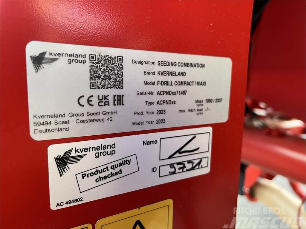 Kverneland F Drill  Maxi 2200 Liter Zaaicombinaties