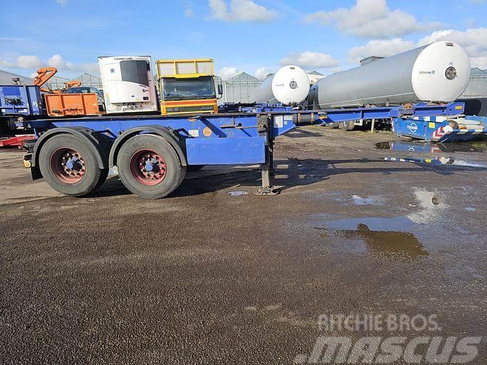Krone 2 axle | 20 ft container chassis | steel suspensio Containerchassis