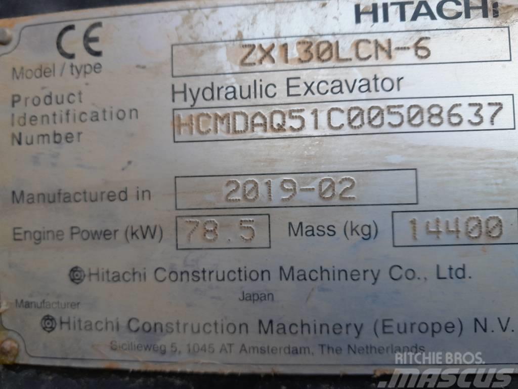 Hitachi ZX 130-6 Rupsgraafmachines